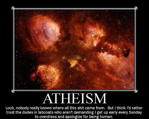 What's the atheist thing to do